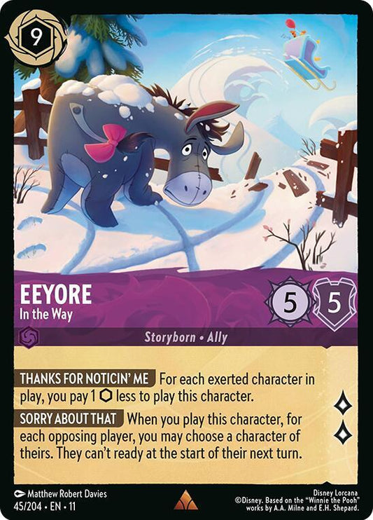 Eeyore In the Way (Winterspell) 