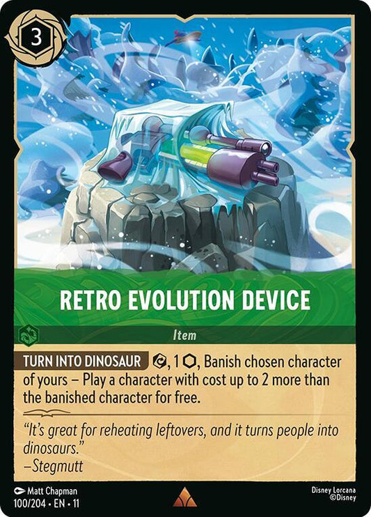 Retro Evolution Device 100/204 (Winterspell)  - Cold Foil