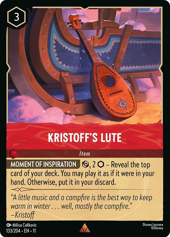 Kristoffs Lute (Winterspell)  - Cold Foil