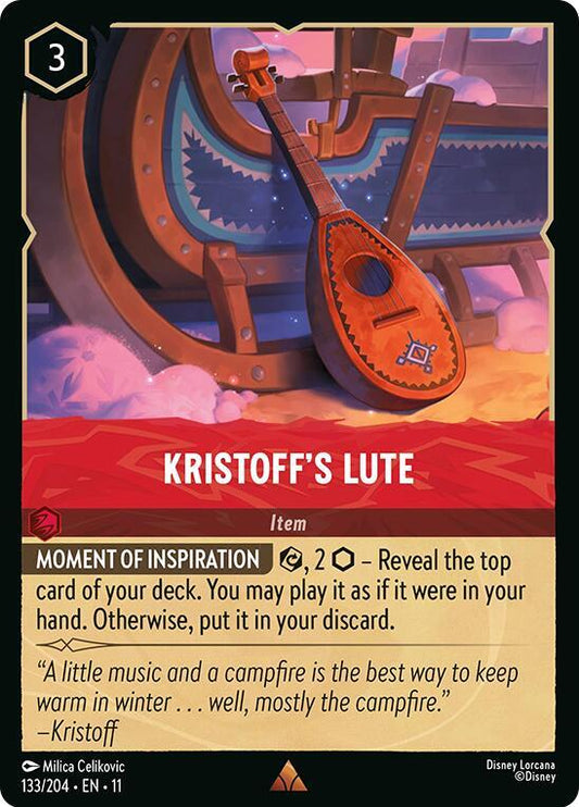 Kristoffs Lute (Winterspell)  - Cold Foil