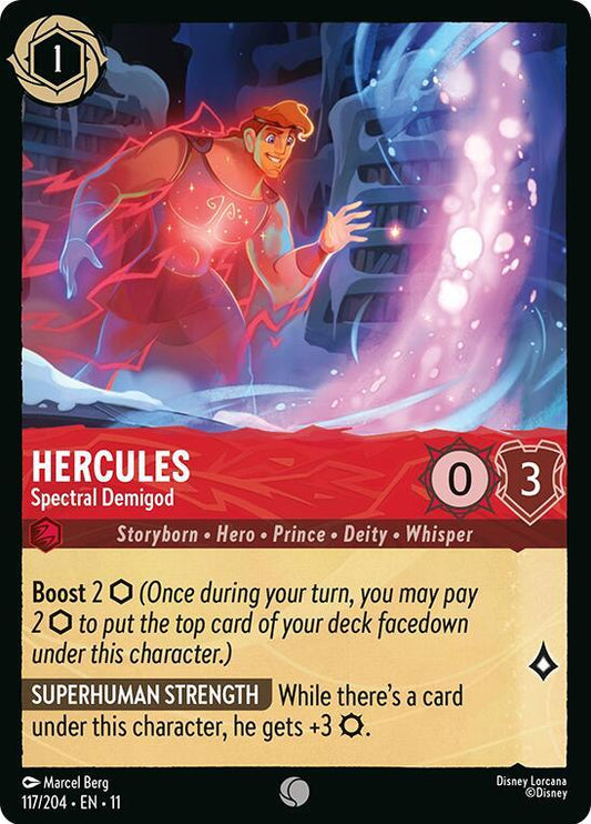 Hercules, Spectral Demigod 117/204 (Winterspell)  - Cold Foil