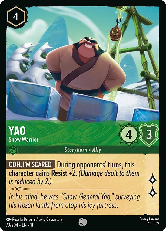 Yao Snow Warrior (Winterspell)  - Cold Foil