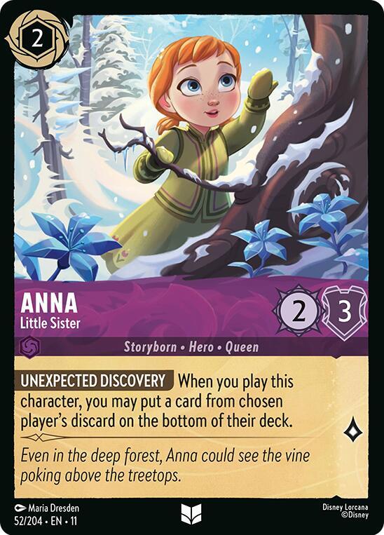 Anna Little Sister (Winterspell)  - Cold Foil