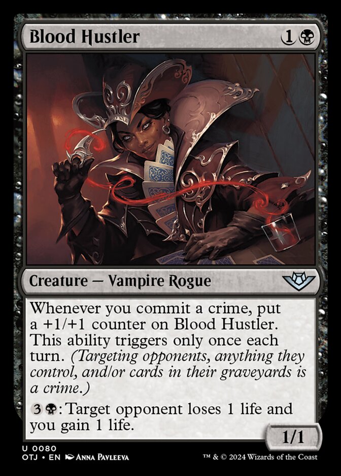 Blood Hustler 80/286 (Outlaws of Thunder Junction) 