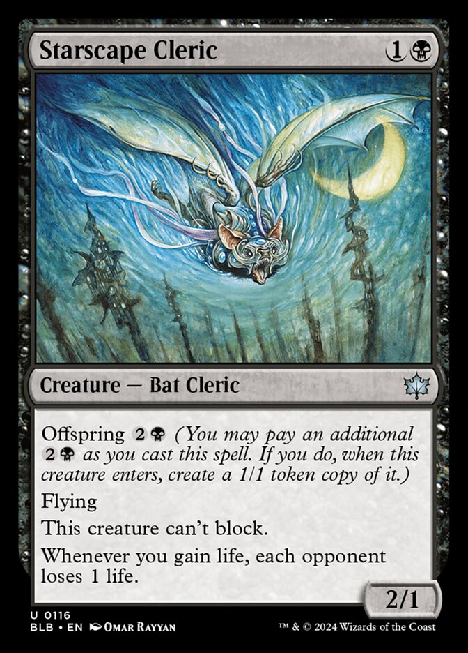 Starscape Cleric 116 (Bloomburrow)  - Foil