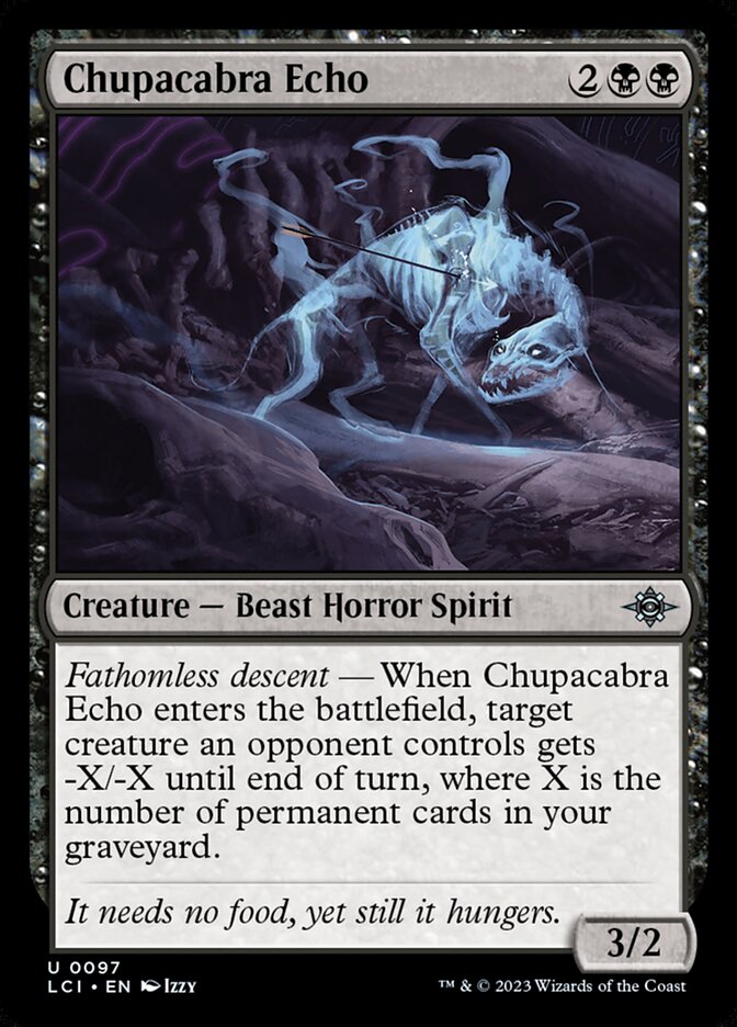 Chupacabra Echo 97/291 (The Lost Caverns of Ixalan) 