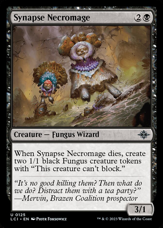 Synapse Necromage 125/291 (The Lost Caverns of Ixalan)  - Foil