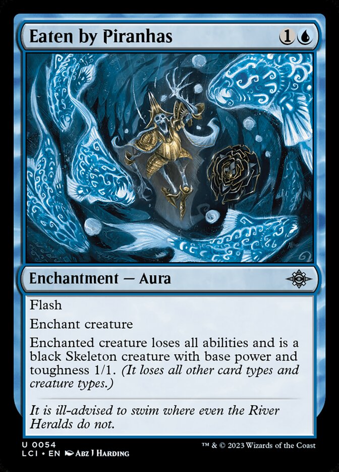 Eaten by Piranhas 54 (The Lost Caverns of Ixalan)  - Foil