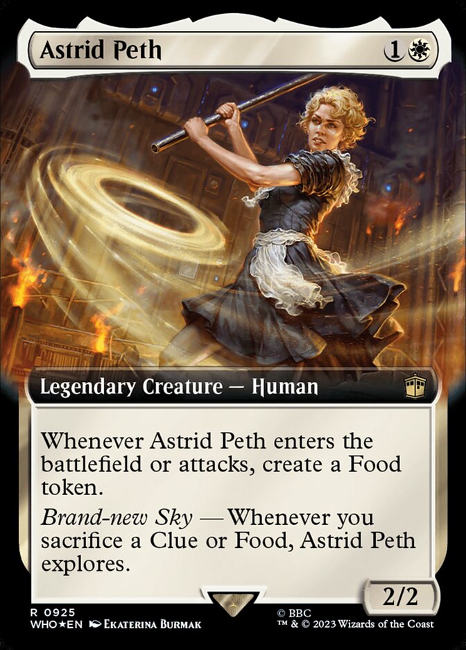 Astrid Peth 925/331 (Universes Beyond: Doctor Who)  - Extended Art Surge Foil
