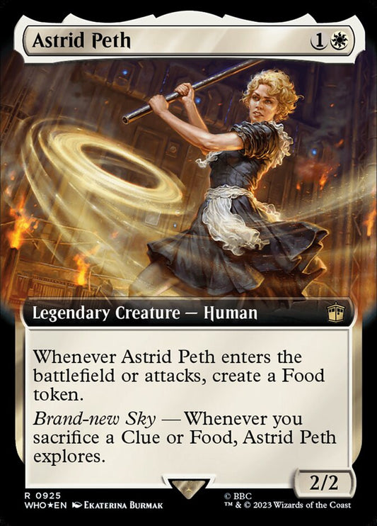 Astrid Peth 925/331 (Universes Beyond: Doctor Who)  - Extended Art Surge Foil