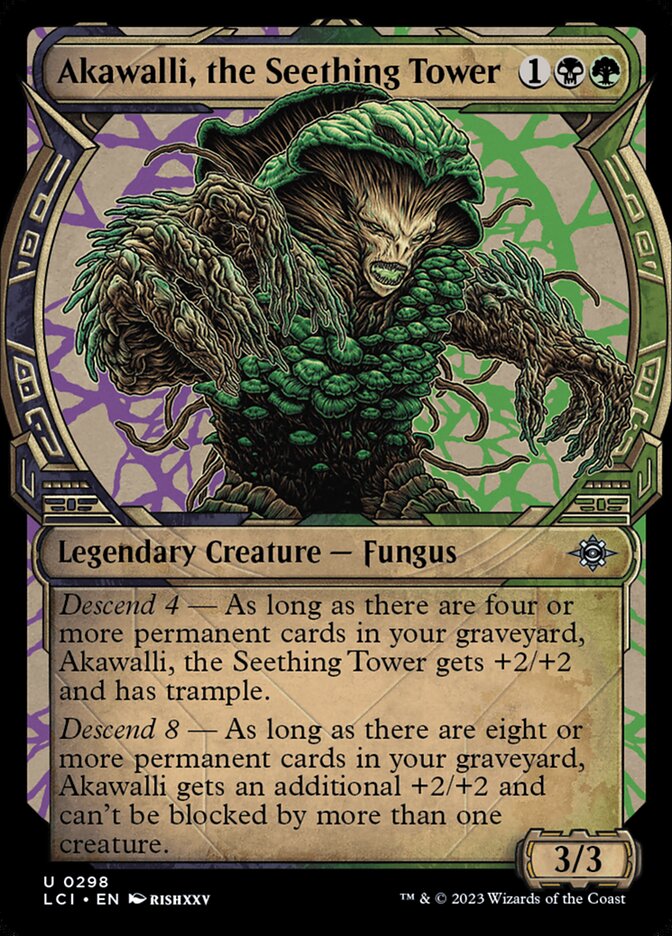 Akawalli, the Seething Tower 298/291 (The Lost Caverns of Ixalan)  - Showcase