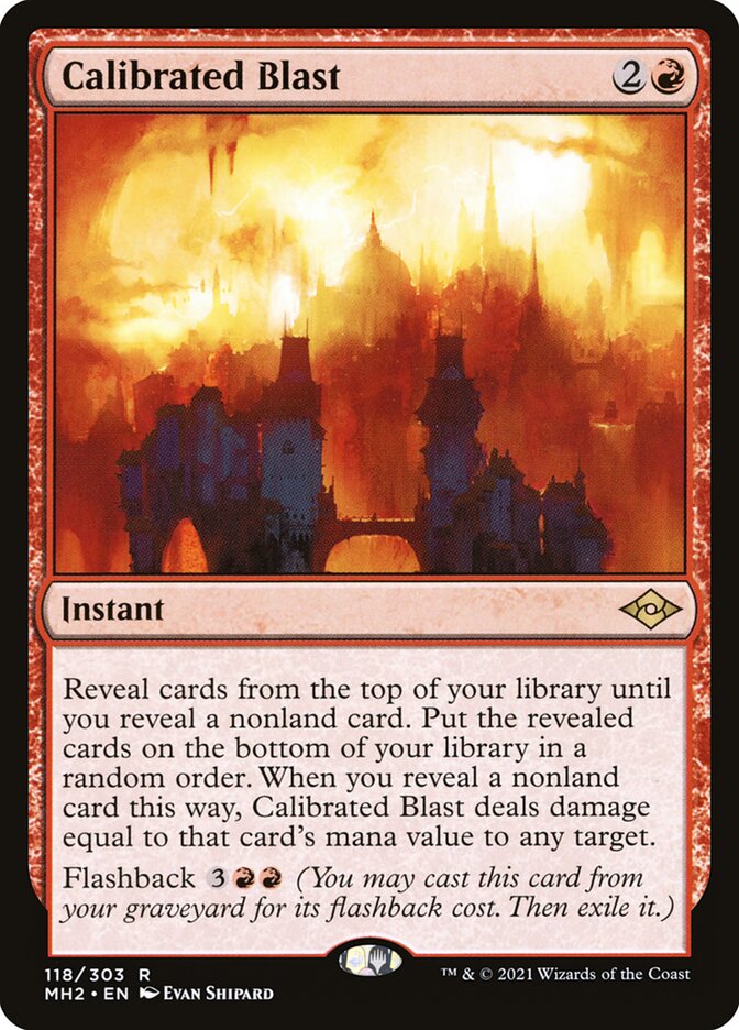 Calibrated Blast 118 (Modern Horizons 2) 