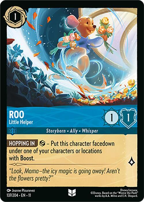Roo, Little Helper 137/204 (Winterspell)  - Cold Foil
