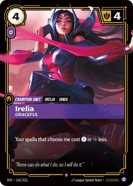 Irelia Graceful (Spiritforged)  - Foil