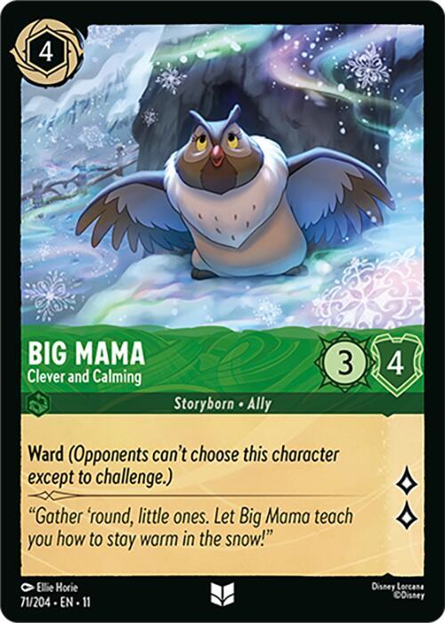 Big Mama, Clever and Calming 71/204 (Winterspell) 