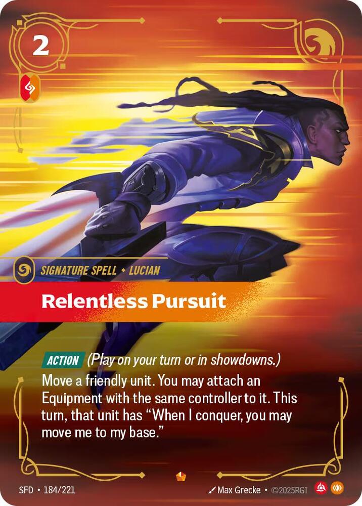 Relentless Pursuit (Spiritforged)  - Foil