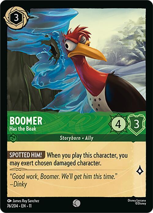 Boomer, Has the Beak 76/204 (Winterspell) 