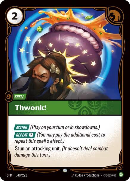 Thwonk! 40/221 (Spiritforged)  - Foil
