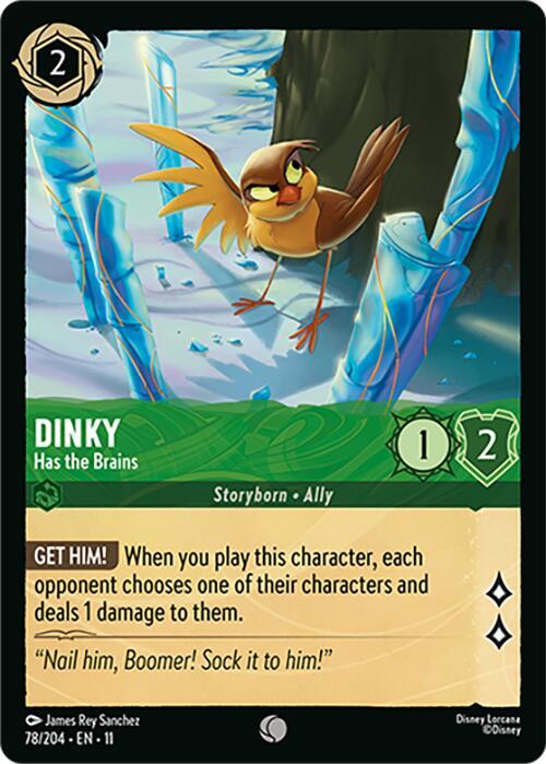 Dinky, Has the Brains 78/204 (Winterspell) 