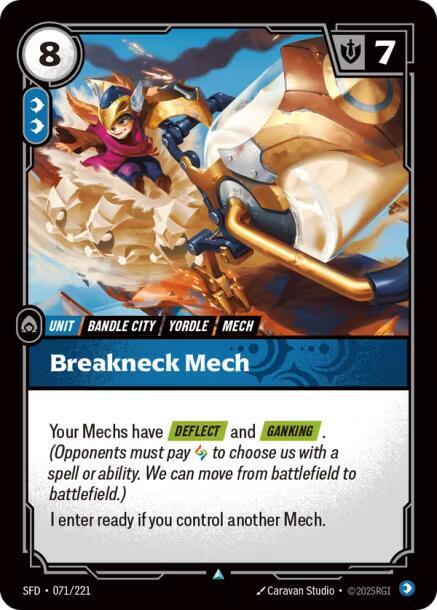 Breakneck Mech (Spiritforged) 