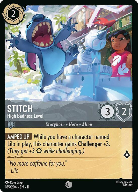 Stitch, High Badness Level 185/204 (Winterspell)  - Cold Foil