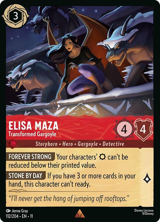 Elisa Maza Transformed Gargoyle (Winterspell) 