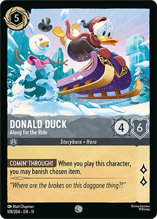 Donald Duck, Along for the Ride 178/204 (Winterspell) 