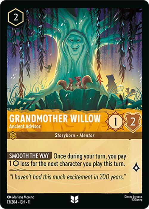 Grandmother Willow, Ancient Advisor 13/204 (Winterspell) 