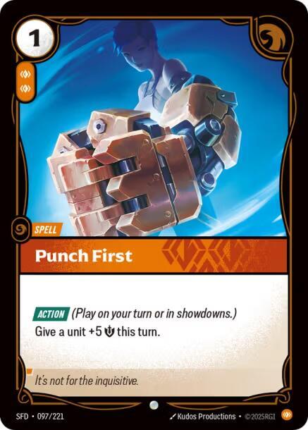 Punch First (Spiritforged) 