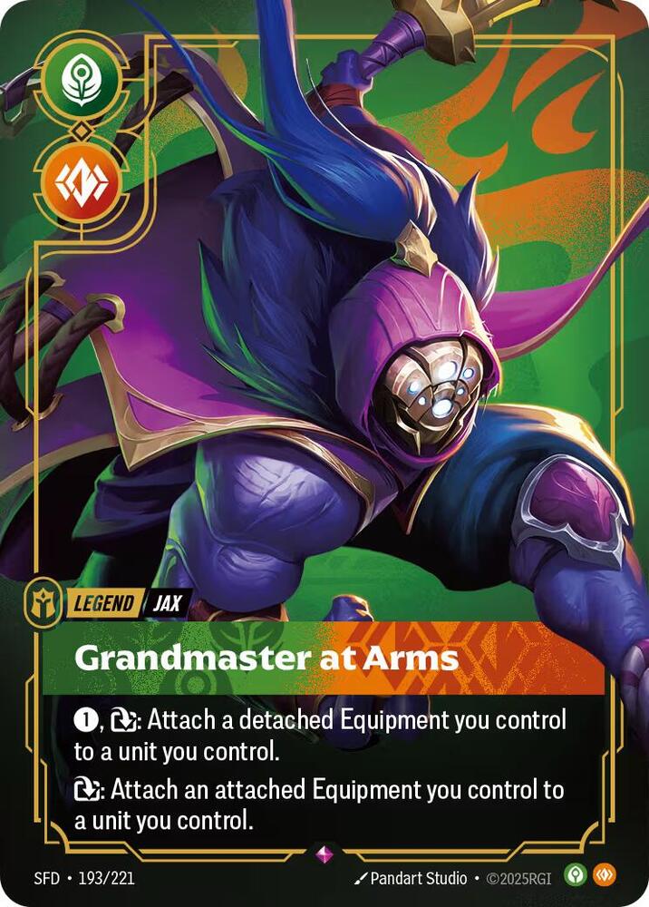 Jax Grandmaster At Arms (Spiritforged)  - Foil