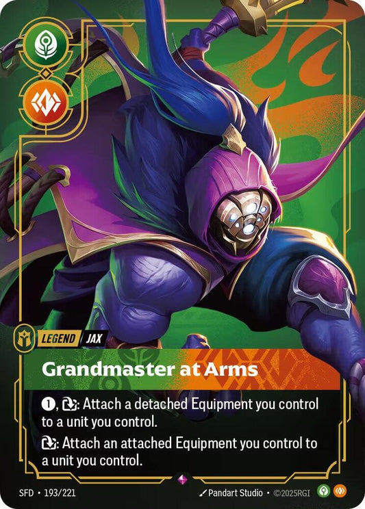 Jax Grandmaster At Arms (Spiritforged)  - Foil
