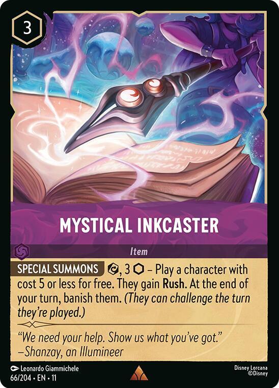 Mystical Inkcaster (Winterspell)  - Cold Foil
