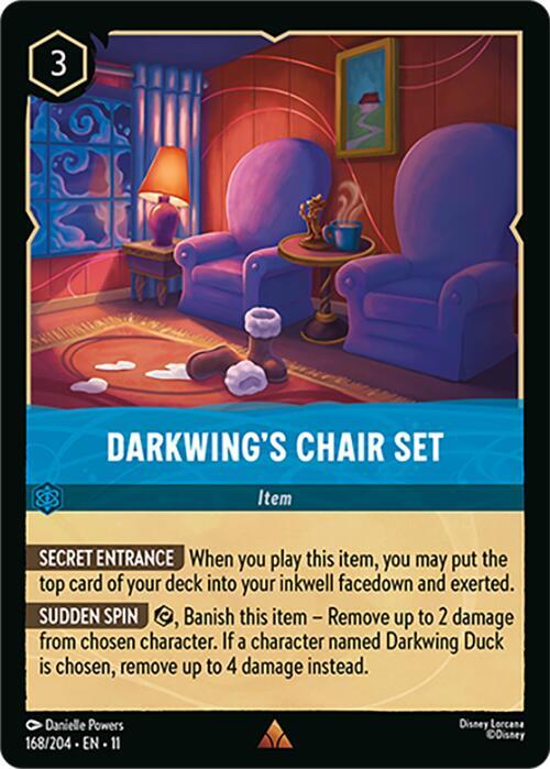 Darkwing's Chair Set 168/204 (Winterspell)  - Cold Foil