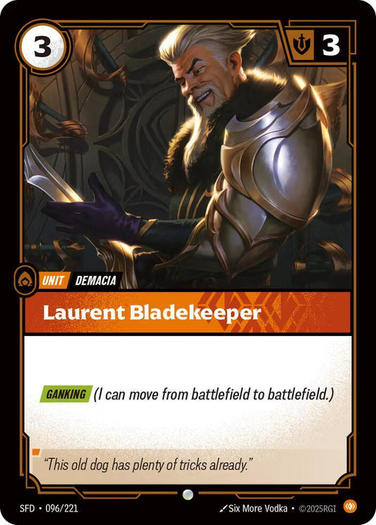 Laurent Bladekeeper 96/221 (Spiritforged)  - Foil