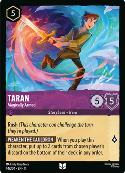 Taran Magically Armed (Winterspell)  - Cold Foil