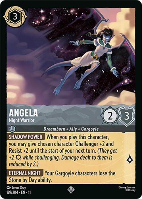 Angela Night Warrior (Winterspell) 