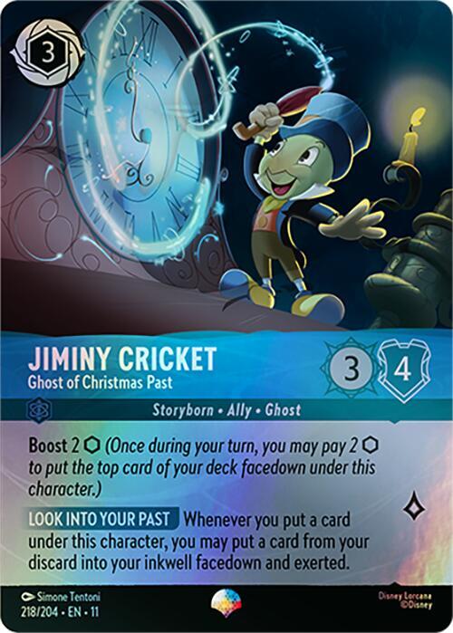 Jiminy Cricket Ghost of Christmas Past Epic (Winterspell)  - Holofoil