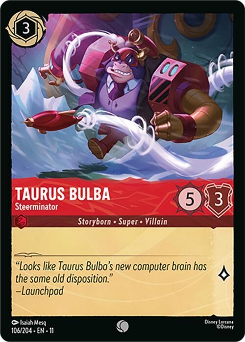 Taurus Bulba, Steerminator 106/204 (Winterspell)  - Cold Foil