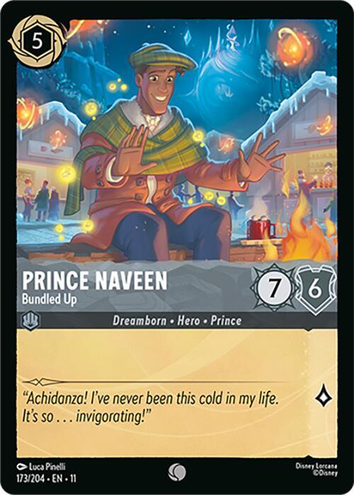 Prince Naveen, Bundled Up 173/204 (Winterspell) 