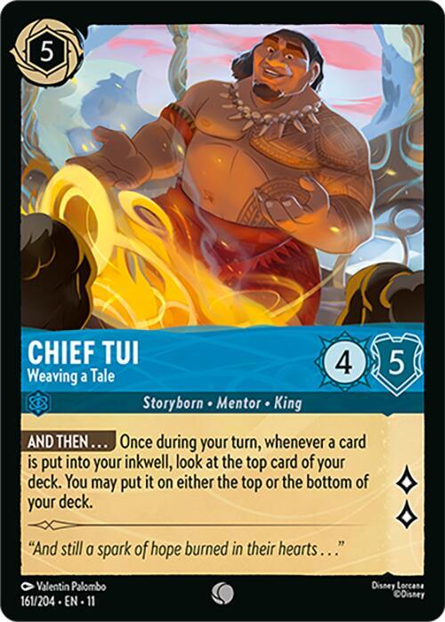 Chief Tui, Weaving a Tale 161/204 (Winterspell) 