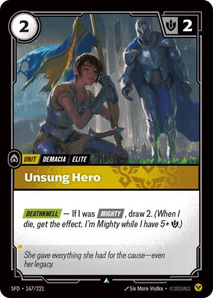 Unsung Hero (Spiritforged)  - Foil