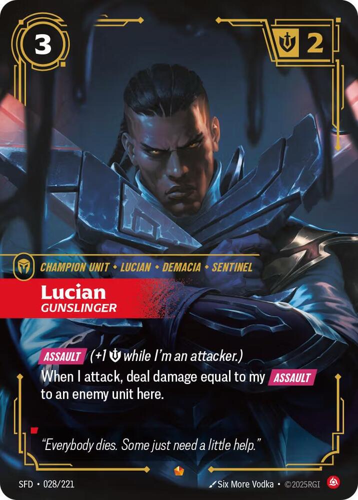 Lucian Gunslinger (Spiritforged)  - Foil