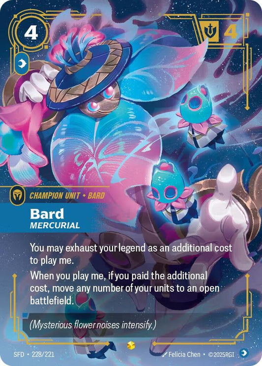 Bard Mercurial Overnumbered (Spiritforged)  - Foil