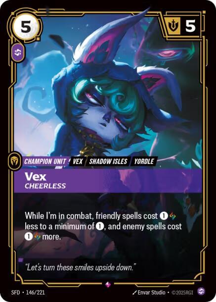 Vex Cheerless (Spiritforged)  - Foil