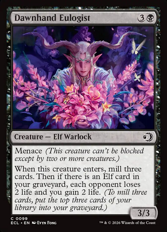 Dawnhand Eulogist 99/273 (Lorwyn Eclipsed)  - Foil