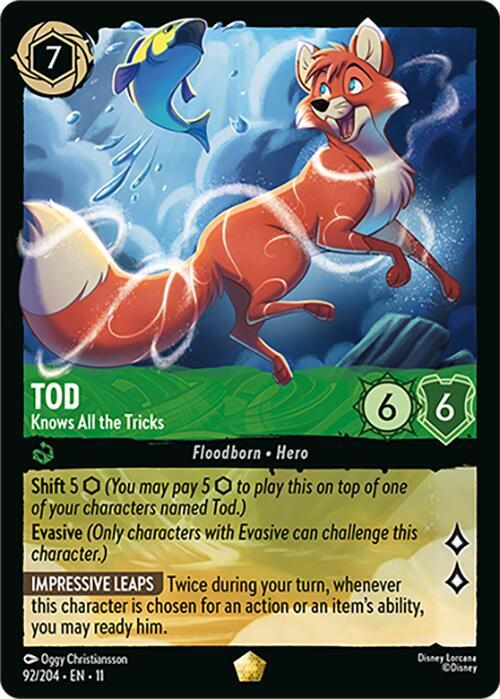 Tod, Knows All the Tricks 92/204 (Winterspell) 