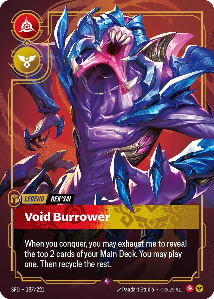 Reksai Void Burrower (Spiritforged)  - Foil