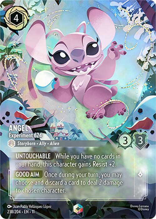 Angel Experiment 624 Enchanted ()  - Holofoil