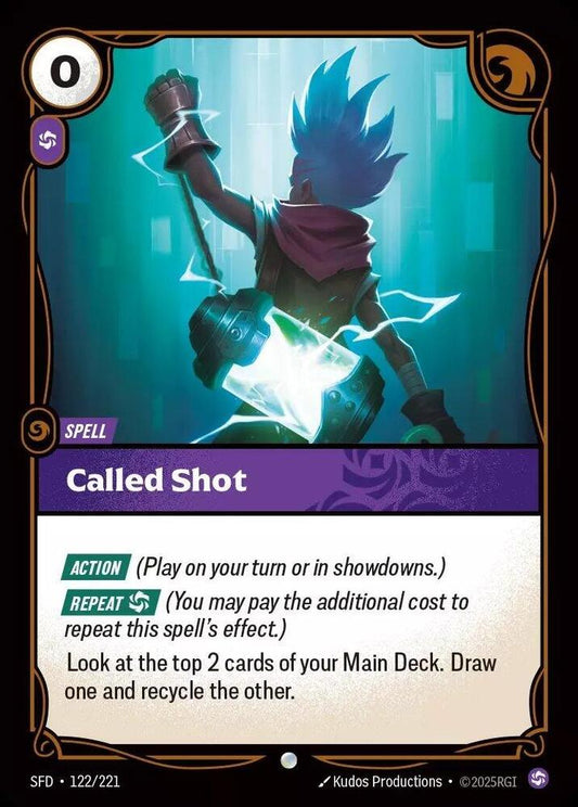 Called Shot 122/221 (Spiritforged)  - Foil