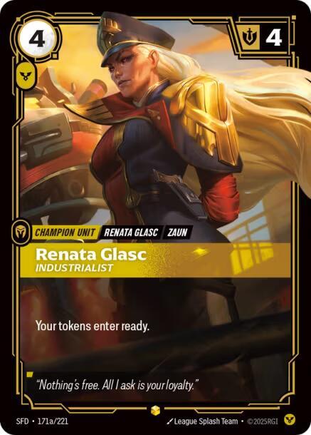 Renata Glasc Industrialist Alternate Art (Spiritforged)  - Foil